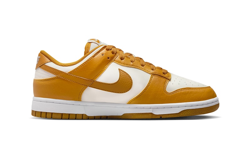 nike dunk low gold white DN1431 001 release date info store list buying guide photos price 