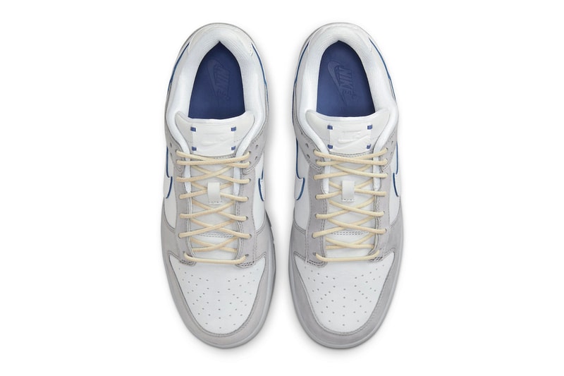 Nike Dunk Low Premium Surfaces in a Greyscale Color Scheme DX3722-001 gray grey muted swoosh 