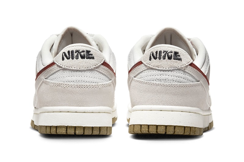 Nike Dunk Low SE 85 Arrives in a Understated Colorway double Swoosh DO9457-100 retro