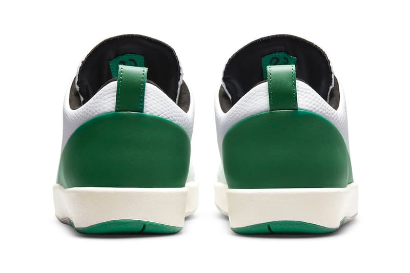Nina Chanel Abney Air Jordan 2 Low SE Official Look Release Info DQ0560-160 Date Buy Price White Malachite Neutral Grey Sail