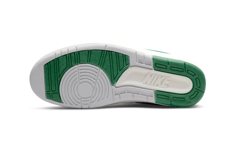 Nina Chanel Abney Air Jordan 2 Low SE Official Look Release Info DQ0560-160 Date Buy Price White Malachite Neutral Grey Sail