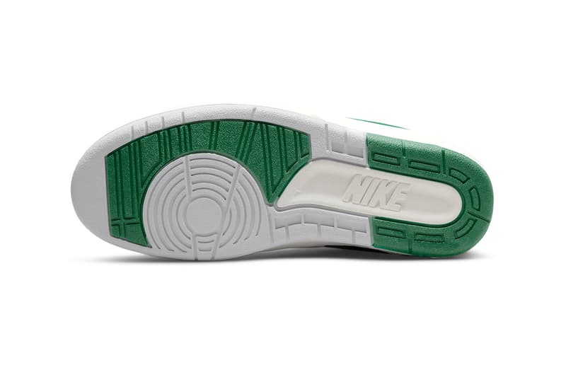 Nina Chanel Abney Air Jordan 2 Low SE Official Look Release Info DQ0560-160 Date Buy Price White Malachite Neutral Grey Sail