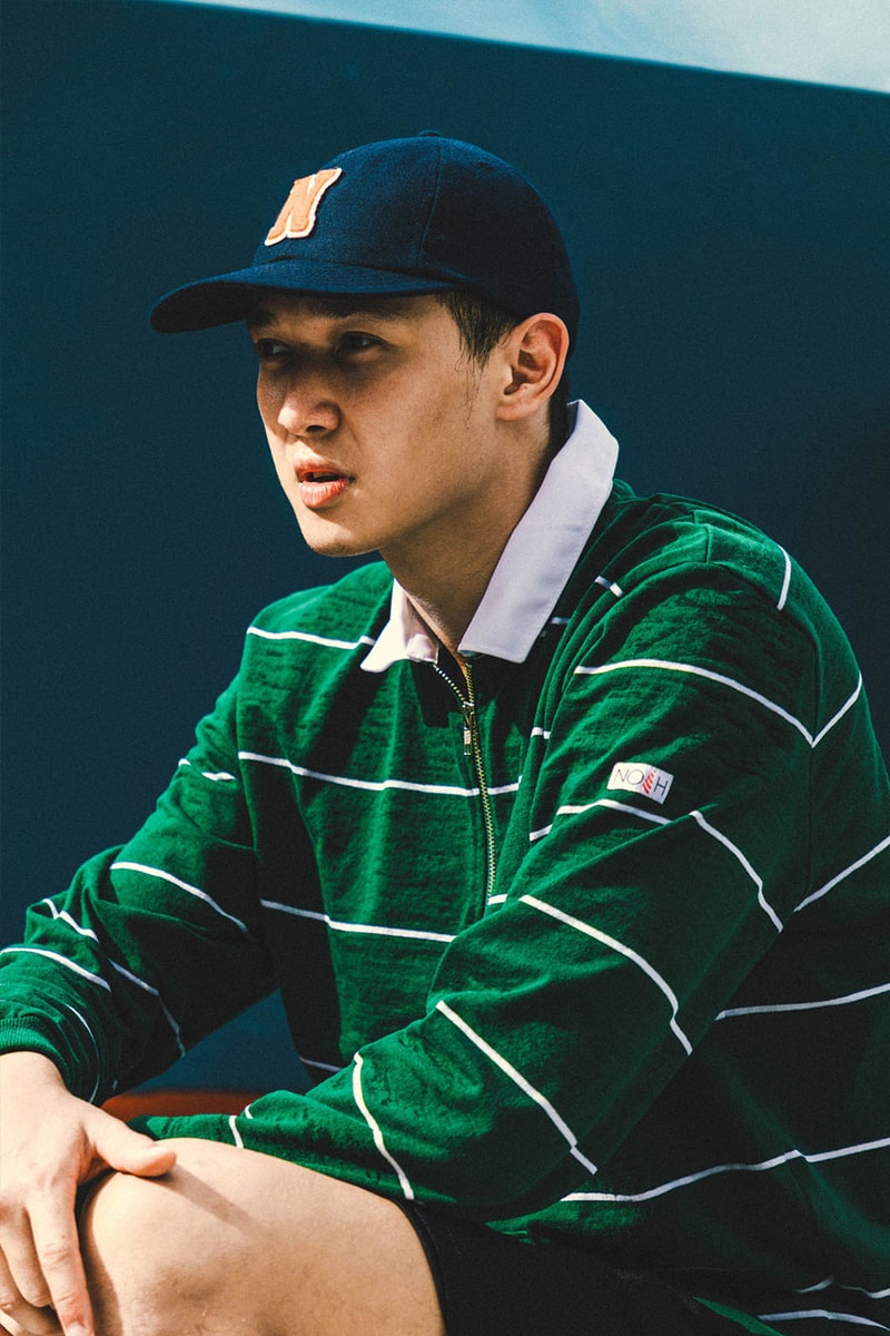 NOAH Spring/Summer 2022 Collection HBX Release Info Buy Price T-shirts Tees Hoodies Logo Cap Beanie Rugby Pullover Striped Sweater Jeans Waist Pack Shoulder Bag