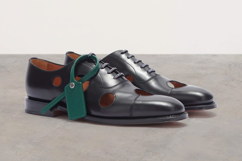 Off-White™ Applies Virgil Abloh's "Meteor" Design to Church's Classic Consul Shoe