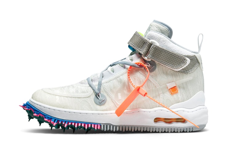 Take an Official Look at the Off-White™ x Nike Air Force 1 Mid "White"