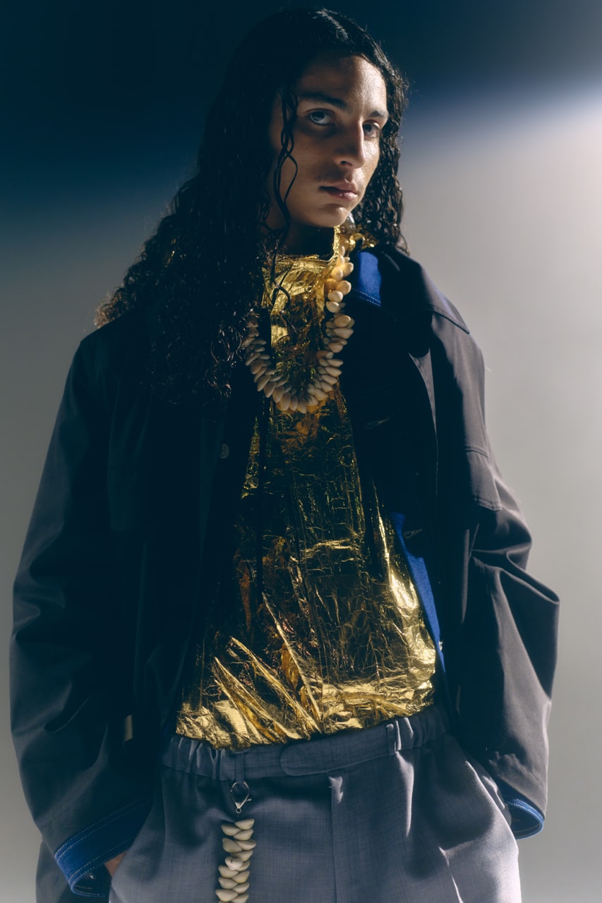 OUEST Paris Weaves Denim and Gold as a Common Thread for Spring Summer 2023