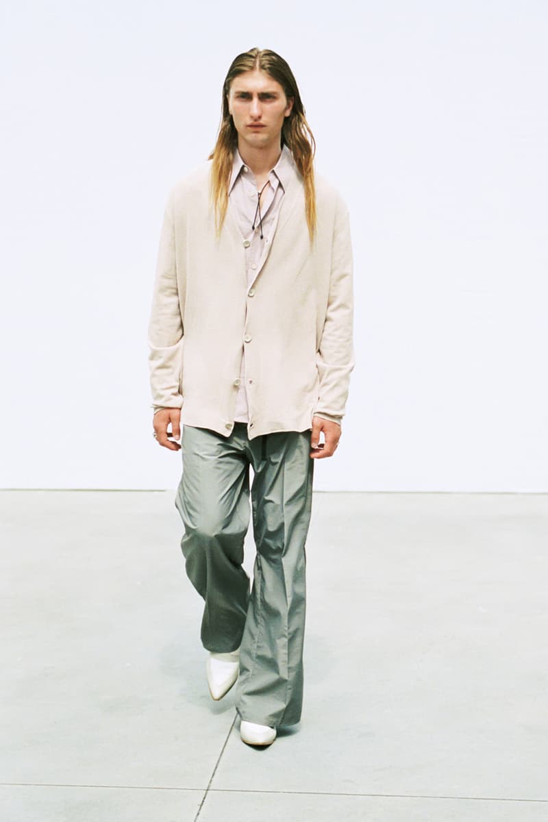 Our Legacy Spring 2023 "Luft" Collection Milan Fashion Week Jockum Hallin Cristopher Nying Swedish Design Mens Womens Brand