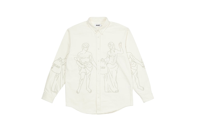 palace skateboards summer 2022 week 6 drop list release details information running technical pieces matching denim greek statues