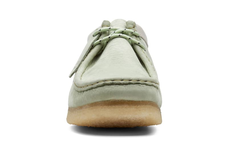 Clarks Originals Wallabee Pale Green Hiking-Inspired Design 