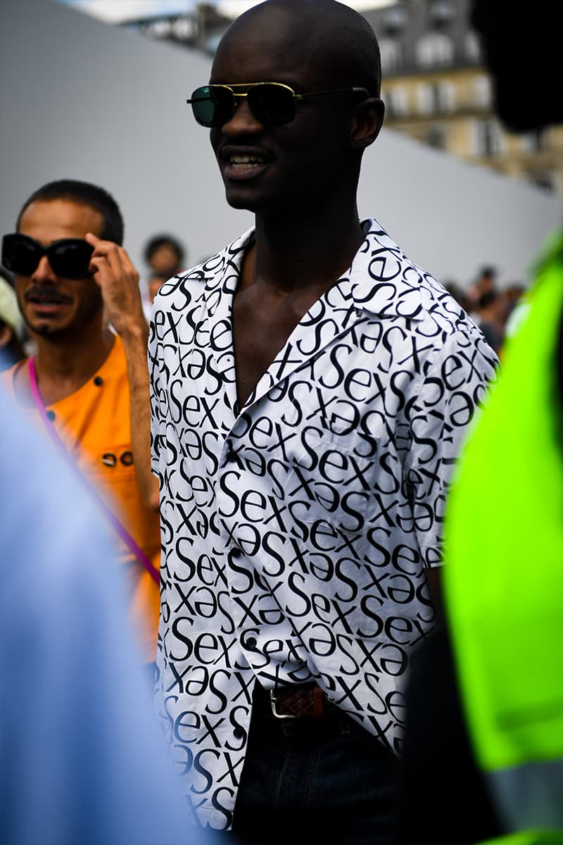 Refined Savoir Faire Informs Men's Street Style for Paris Fashion Week SS23 Paris Fashion Week Spring/Summer 2023 Street Style thom browne dior louis vuitton justin timberlake kendrick lamar rapper jaden smith addison rae jessica biel loewe givenchy celine