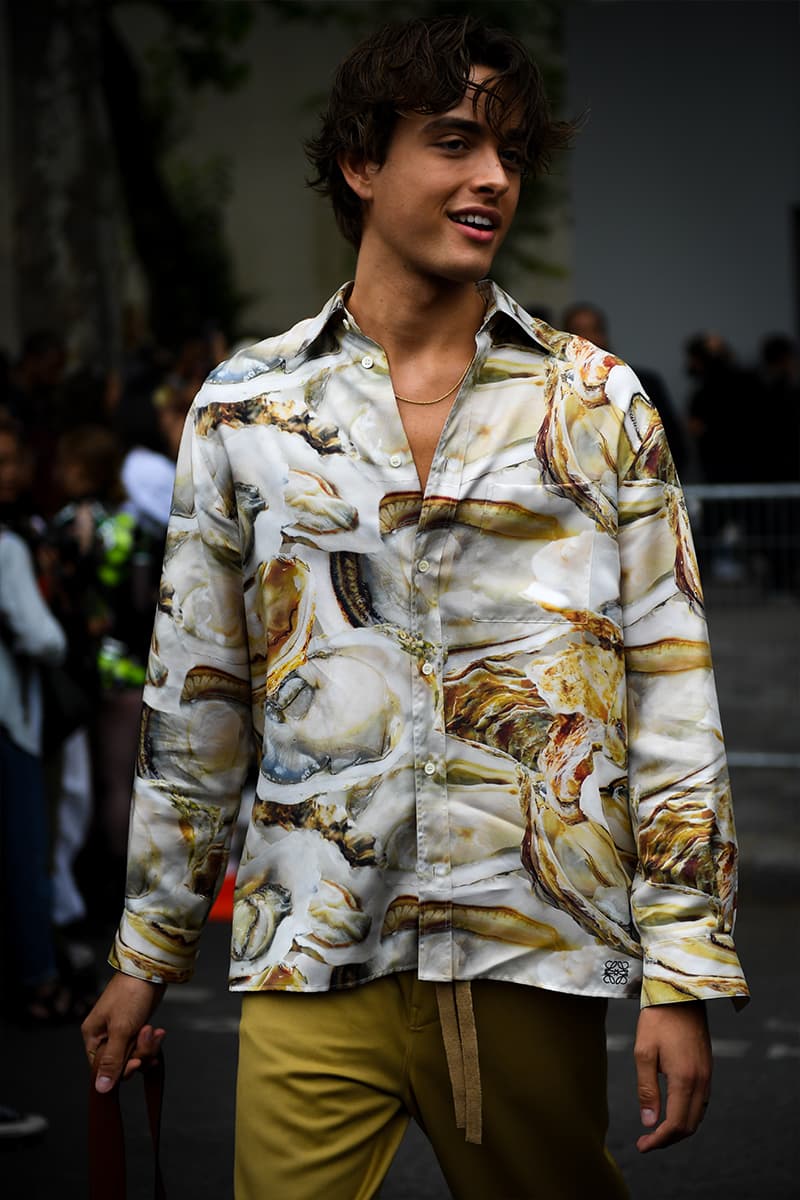 Refined Savoir Faire Informs Men's Street Style for Paris Fashion Week SS23 Paris Fashion Week Spring/Summer 2023 Street Style thom browne dior louis vuitton justin timberlake kendrick lamar rapper jaden smith addison rae jessica biel loewe givenchy celine