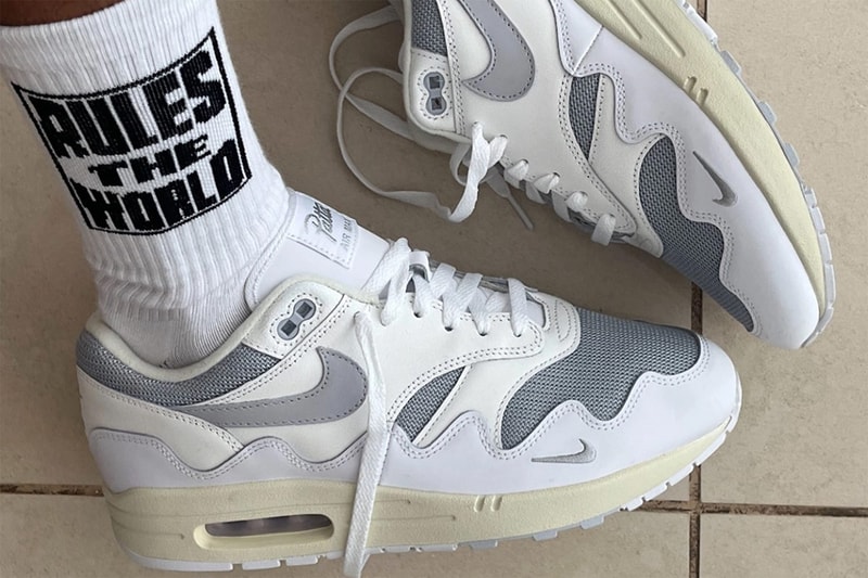 patta nike air max 1 white gray release date info store list buying guide photos price 