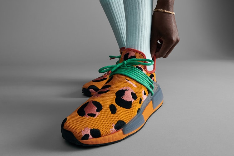 Wild Cheetah Graphics Dress Up Pharrell's Latest adidas NMD Hu "Animal Print"