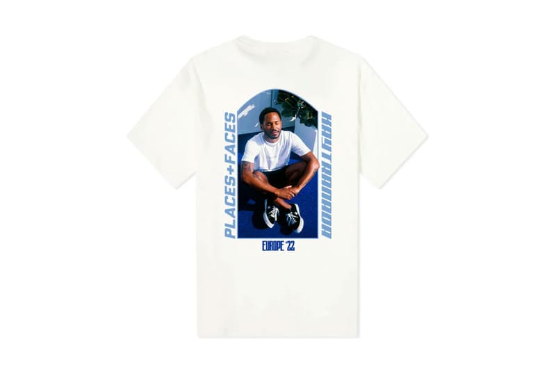 Places plus Faces Drops Kaytranada Europe Tour Merch Collaboration release info date price record portrait hoodie t shirt tee white black purple 