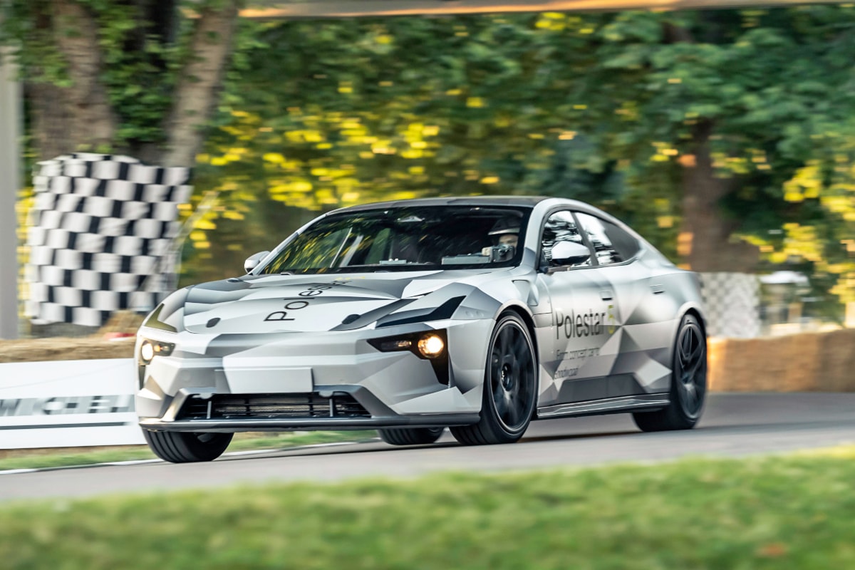 polestar 5 electric vehicles cars powertrain sweden production 2024 884 horsepower goodwood festival of speed global premiere unveiling 