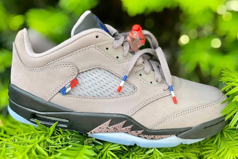 psg air jordan 5 low release date info store list buying guide photos price paris saint germain fc 
