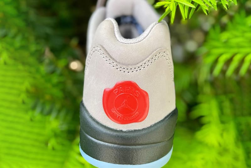 PSG e Jordan preparam nova colaboração com tênis Air Jordan 5 Low 2 psg air jordan 5 baixa data de lançamento informações lista de lojas guia de compras fotos preço paris saint germain fc