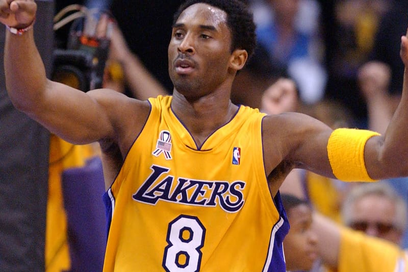 kobe bryant first number jersey