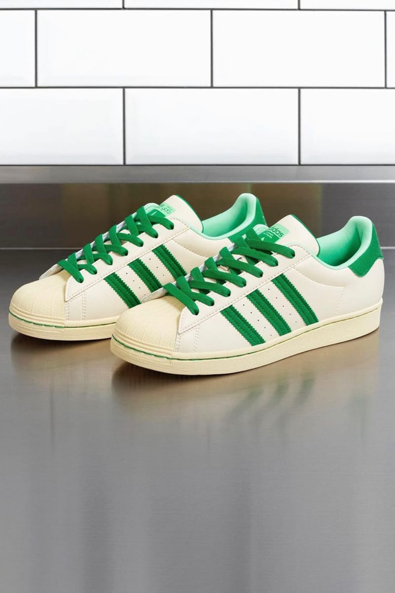 all green adidas superstar