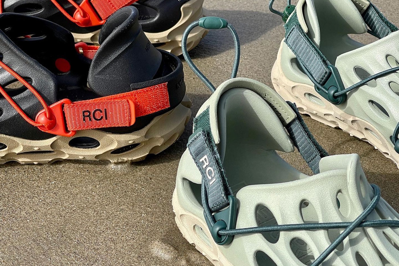 Reese Cooper RCI Merrell Utility Hydromoc first look date mint cream red black drawcord foam release info