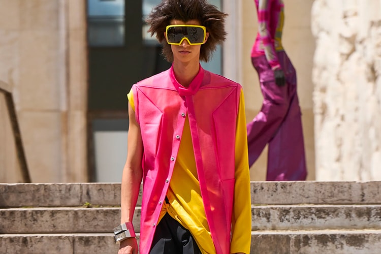 Rick Owens' SS23 "EDFU" Collection Brings Color, Exaggeration and Reflection