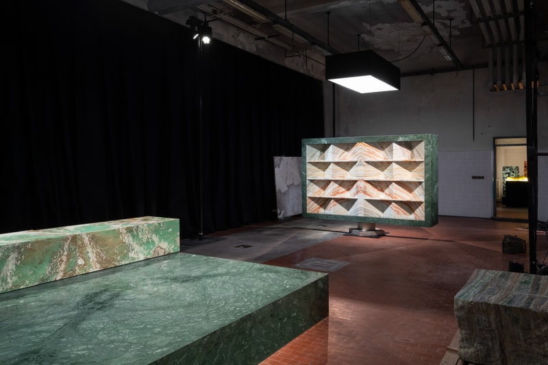 OMA and Sabine Marcelis Create Multicoloured Marble Works for Milan Installation