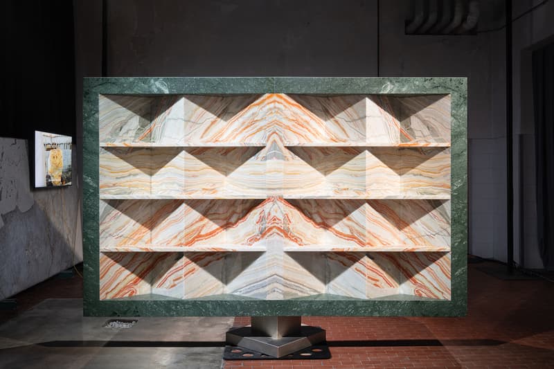 OMA and Sabine Marcelis Create Multicoloured Marble Works for Milan Installation