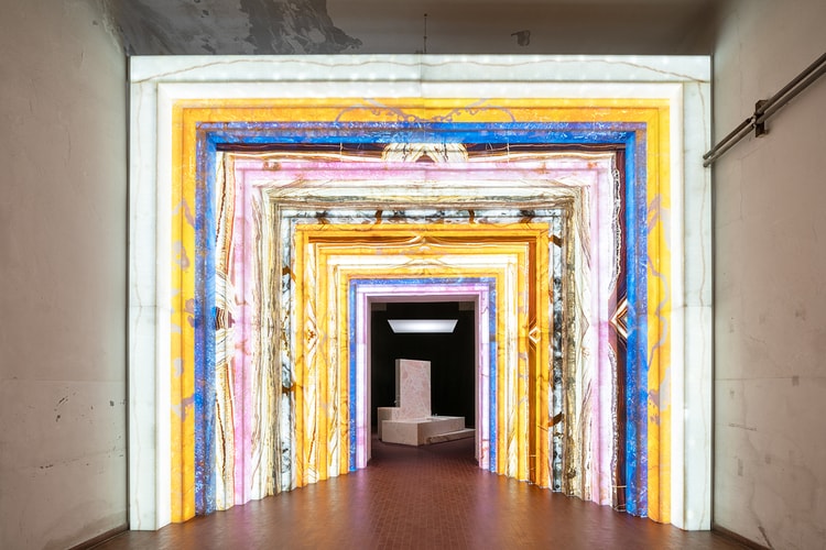 OMA and Sabine Marcelis Create Monolithic Marble Works for Milan Installation