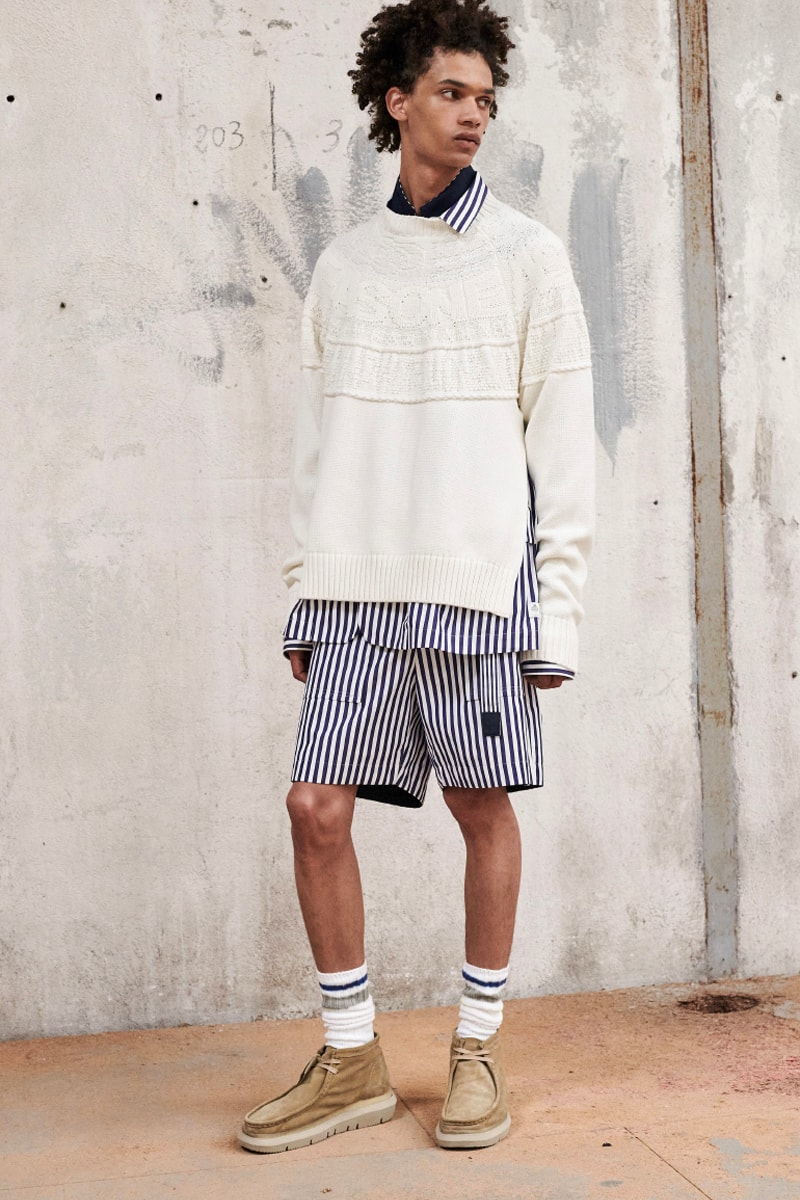 sacai SS23 Collection Photos Info Paris Fashion Week Men's Clarks Wallabee Eric Haze