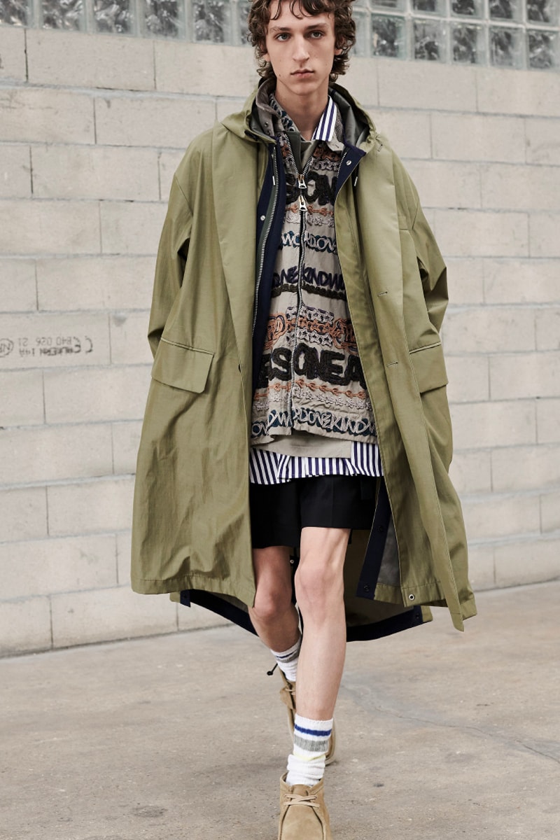 sacai SS23 Collection Photos Info Paris Fashion Week Men's Clarks Wallabee Eric Haze