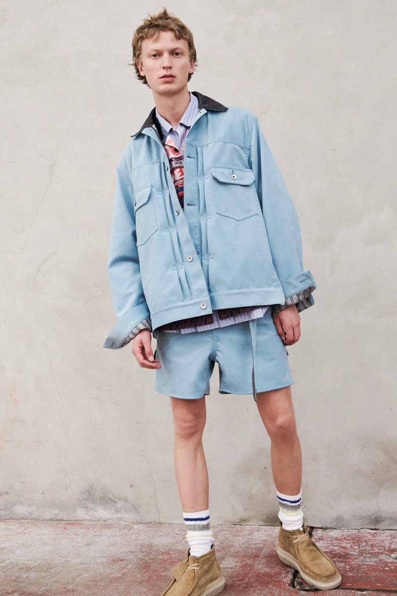 sacai SS23 Collection Photos Info Paris Fashion Week Men's Clarks Wallabee Eric Haze