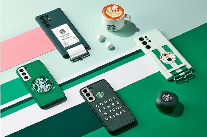 Samsung Starbucks Galaxy ss22 accessories capsule latte coffee Korea 