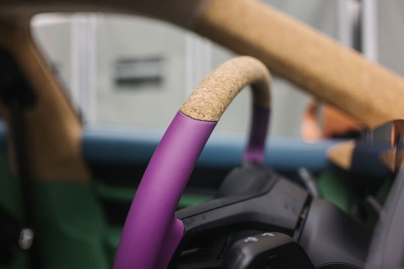 Sean Wotherspoon Joins Forces With Porsche to Design His Own Taycan 4 Cross Turismo electric vehicle nike south by southwest nash blue Sean Peach, Loretta Purple, and Ashley Green exclusive manufaktur Take an Inside Look at Sean Wotherspoon's Custom Porsche Taycan 4S Cross Turismo