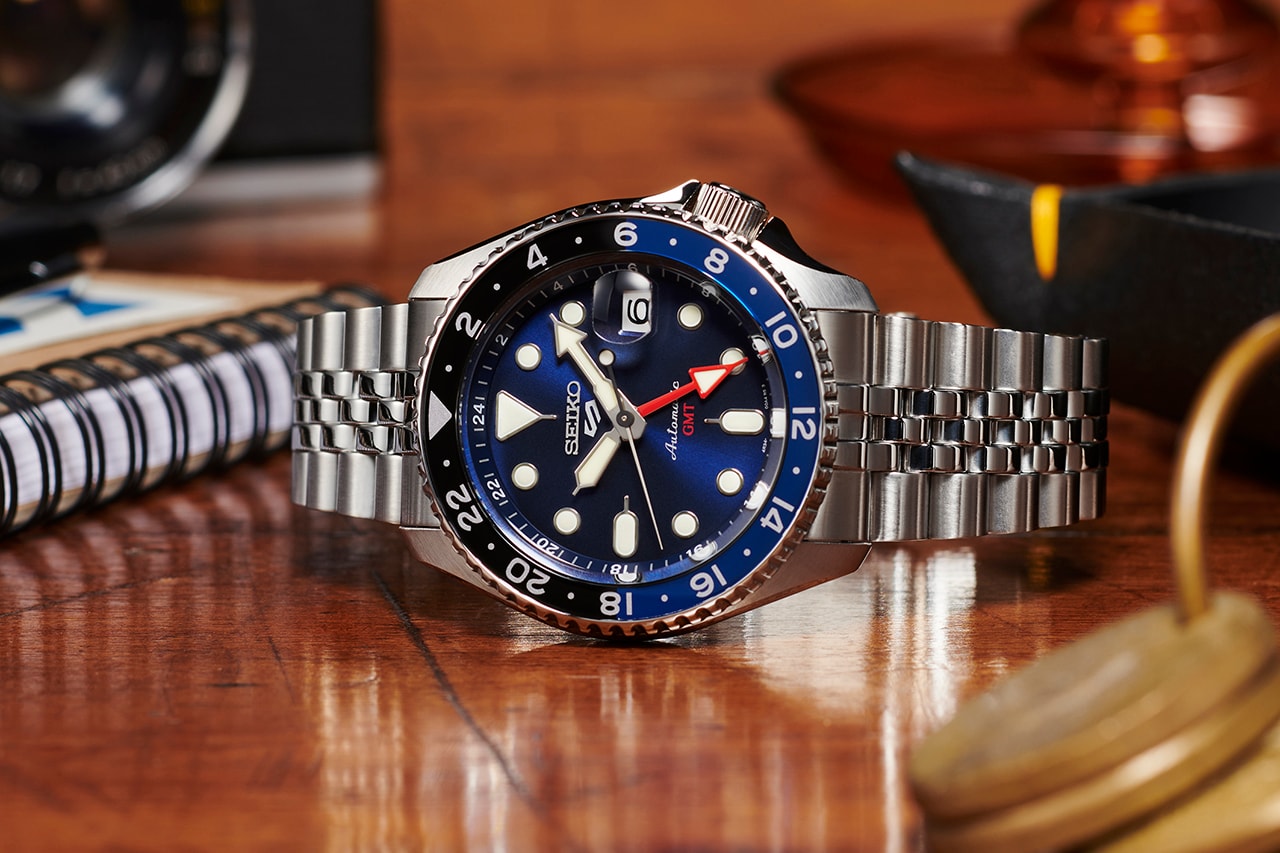 First GMT Complication For Seiko 5 Sports Collection In Trio of 1990s Inspired Models