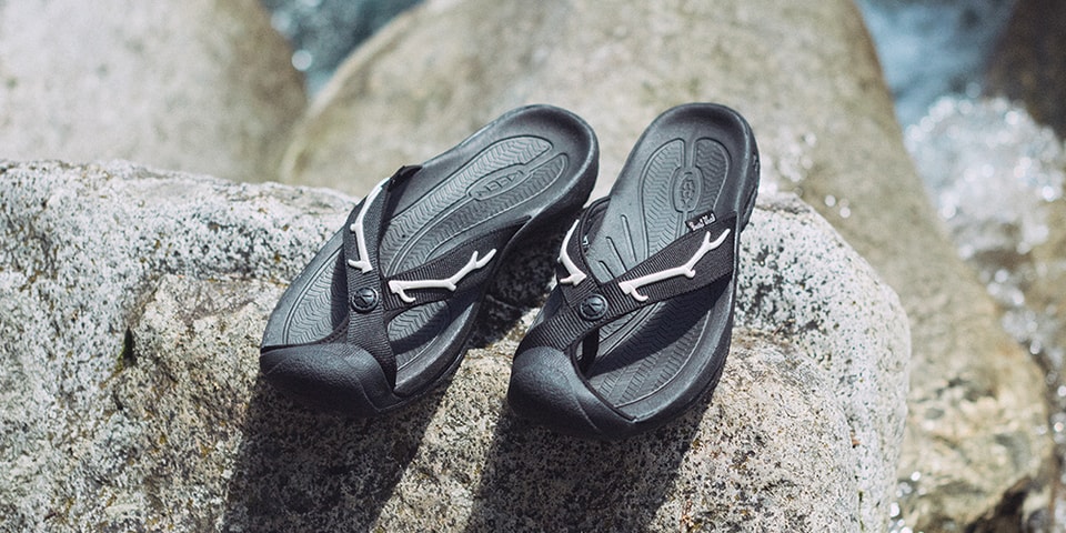 Keen Waimea Waimea H2 Sandal KEEN Men's Flip Flop Sandals WAIMEA H2 Triple Black US7-12