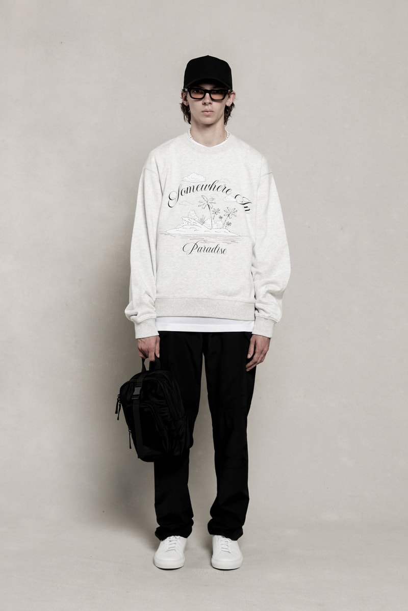 Stampd Pre-Fall 2022 Collection Lookbook Surf Apparel Perfect Travel Pant Traveler’s Set Berlin Pant Monochromatic Minimalist Hoodies Joggers T-shirts Button-Downs Cargo Pants