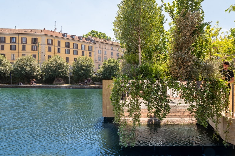 Stefano Boeri Creates "Floating Forest" for Timberland 