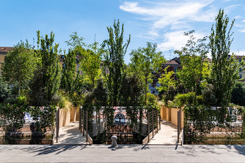 Stefano Boeri Creates "Floating Forest" for Timberland 