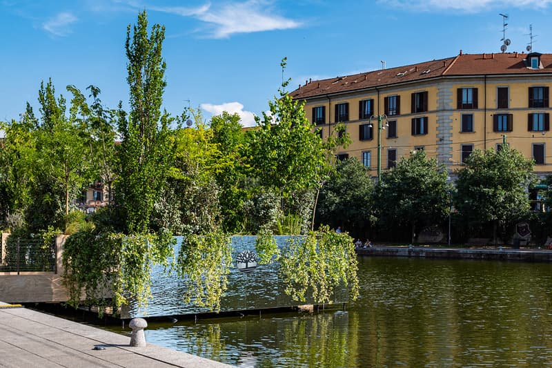 Stefano Boeri Creates "Floating Forest" for Timberland 