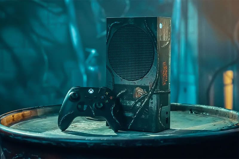 Take a Look at the Official 'Stranger Things'-themed Xbox Series S microsoft upside down netflix 80s cassette player hawkins 