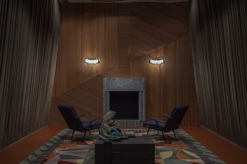 Luca Guadagnino Debuts Furniture at Carlo Scarpa-inspired Installation during Salone del Mobile