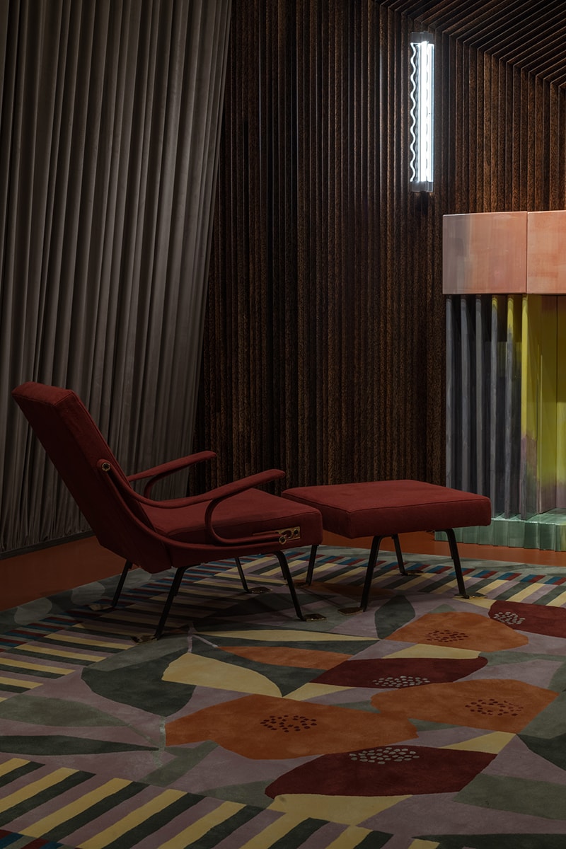 Luca Guadagnino Debuts Furniture at Carlo Scarpa-inspired Installation during Salone del Mobile