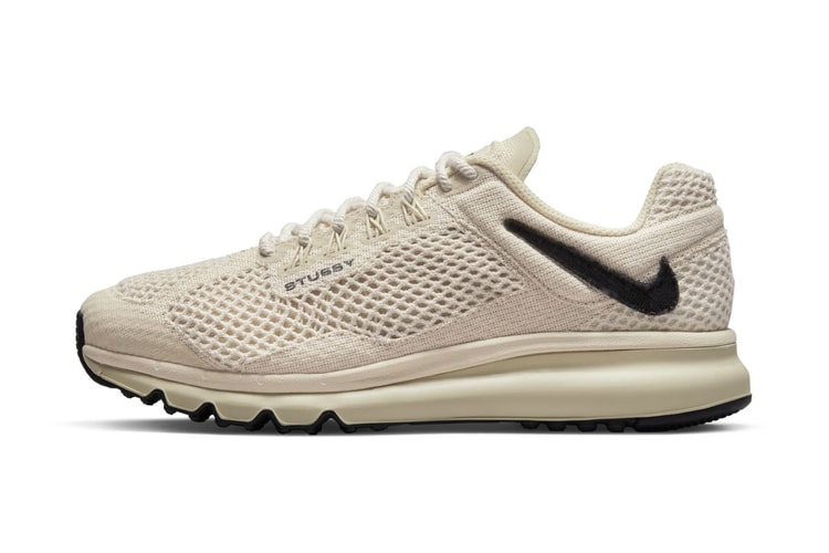 Take a First Look at the Stüssy x Nike Air Max 2015 "Fossil"