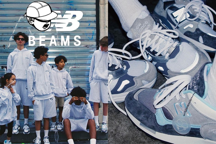 Take a Closer Look at the PaperBoy Paris x BEAMS x New Balance Made in U.K. Sneakers