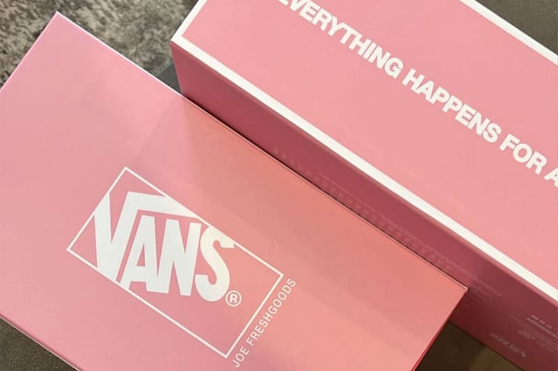 Joe Freshgoods Vans Vault Style 36 Pink Peach Red checkerboard everything happens for a reason three colorways release info