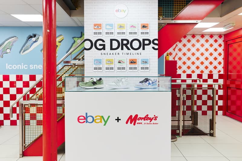 Take a Look Inside the eBay x Morley’s Sneaker Pop-up Store