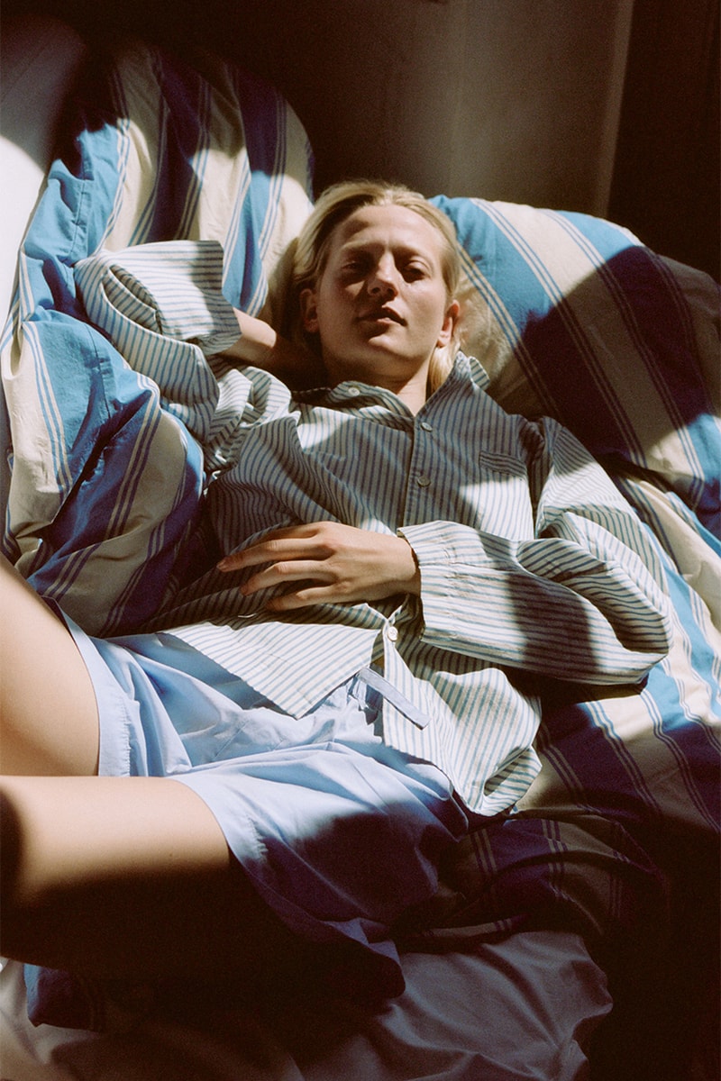 tekla fabrics high summer collection release detail terry towelling bedding percale sleepwear