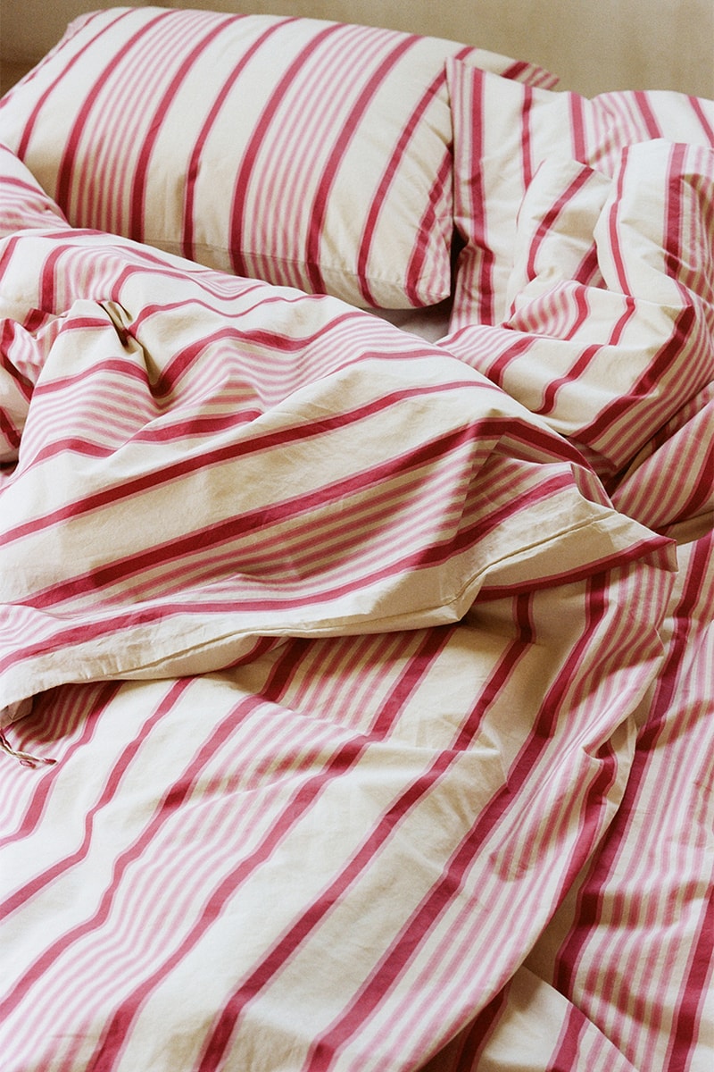 tekla fabrics high summer collection release detail terry towelling bedding percale sleepwear