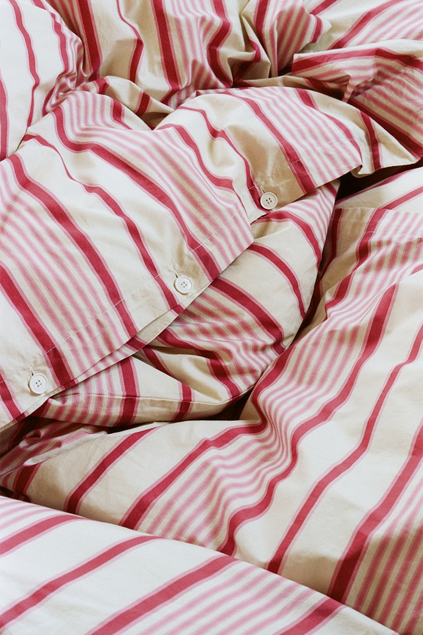 tekla fabrics high summer collection release detail terry towelling bedding percale sleepwear