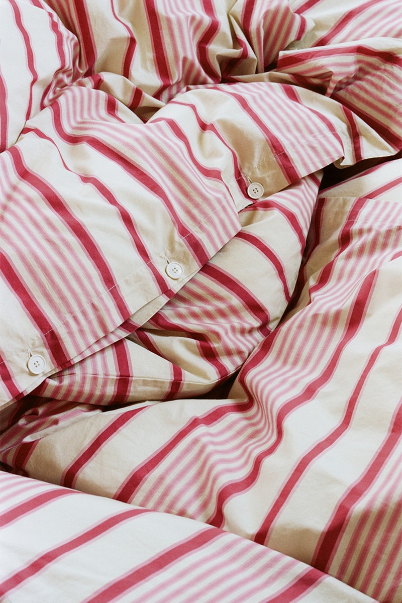 tekla fabrics high summer collection release detail terry towelling bedding percale sleepwear